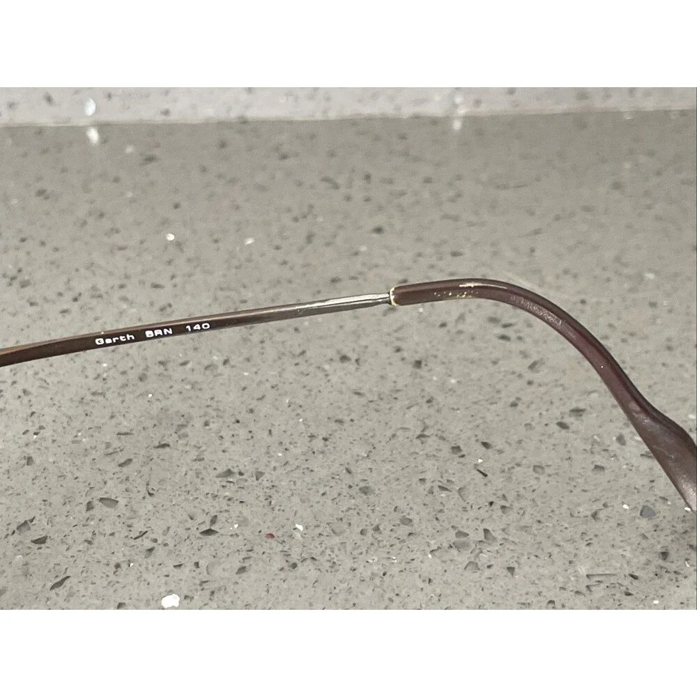 WRANGLER EYEGLASSES FRAMES ONLY Style GARTH BRN brown 50-20-140 full rim oval